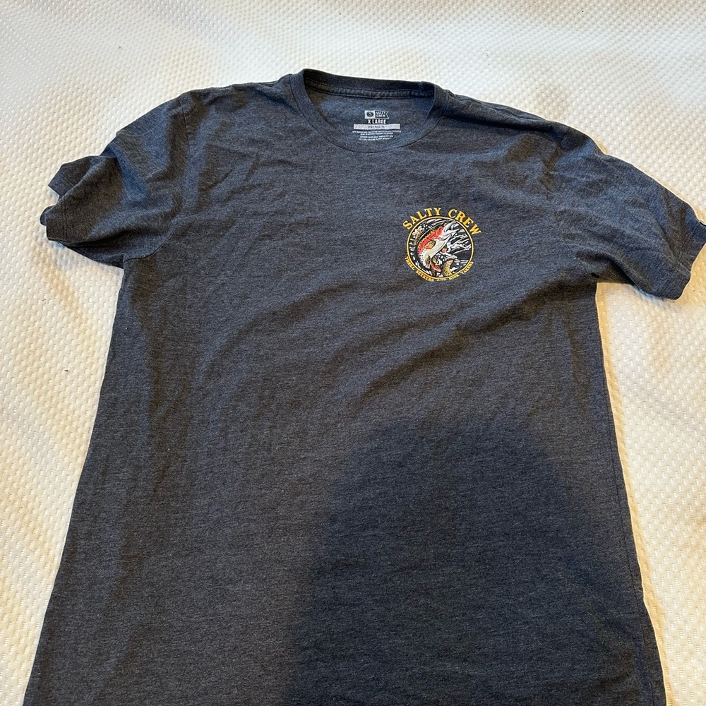 Salty Crew Men's Gray T-Shirt